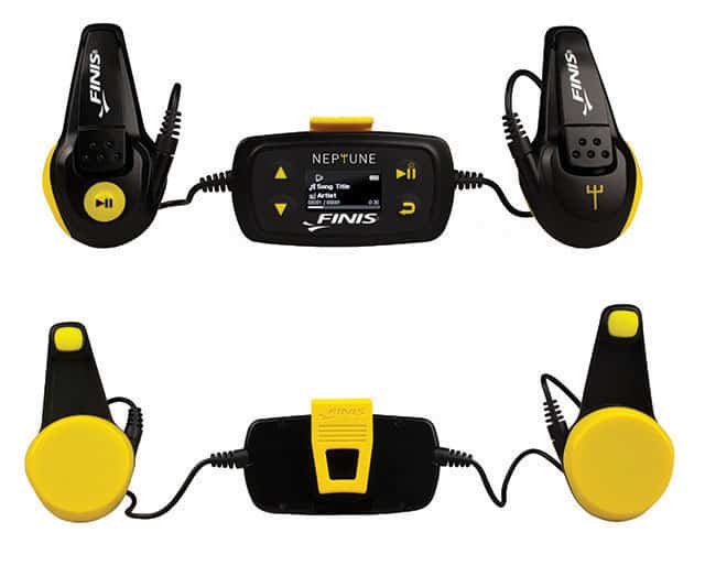 FINIS Neptune underwater mp3 player front and back