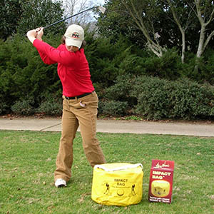 Dr Gary Wiren Impact Bag Golf Impact Training Aid