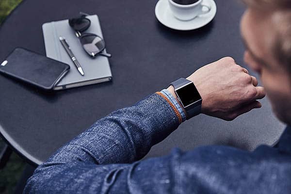Fitness tracker and smart watch.